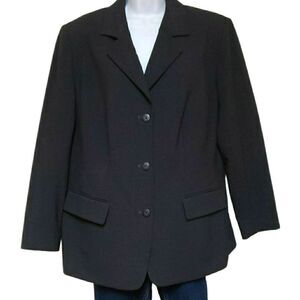 Elisabeth By Liz Claiborne Gray Blazer sz 14